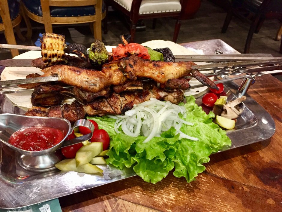 Столик для шашлыка