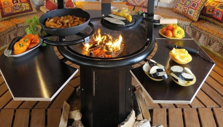 Шашлык на мангале