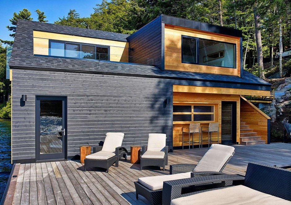 Стильный дачный домик