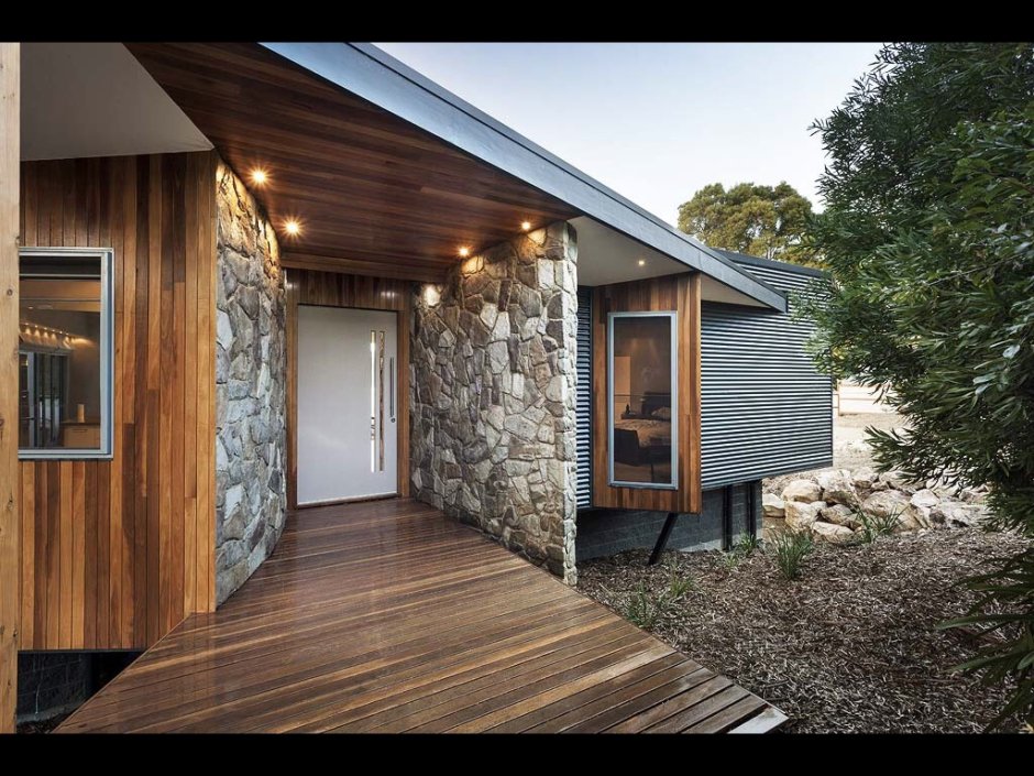 А фрейм с пристройкой