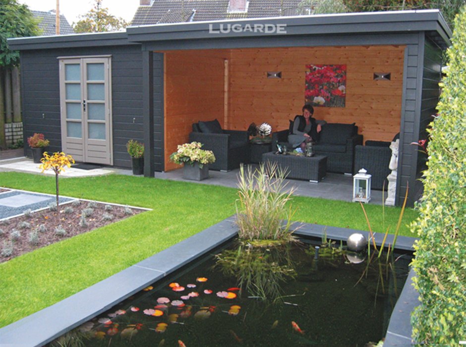 Баня в современном стиле