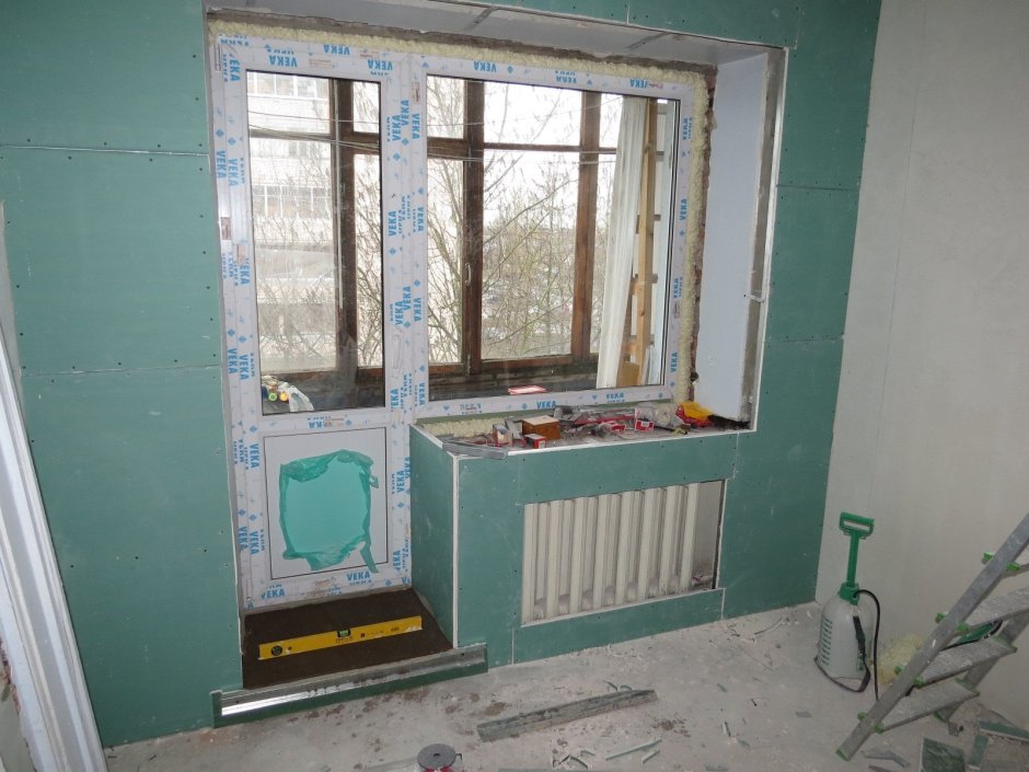 Зашивка труб отопления