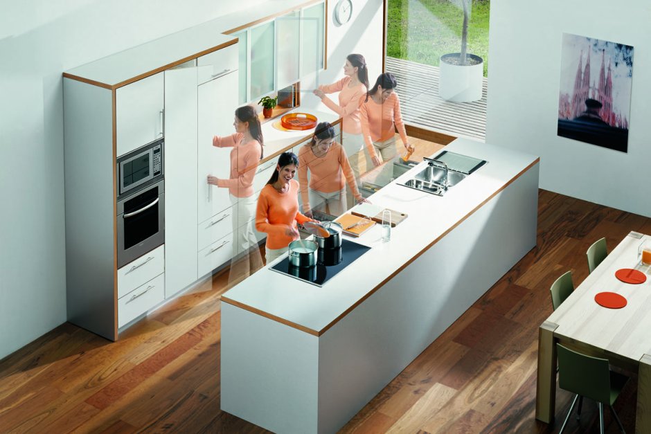 Эргономичная планировка кухни