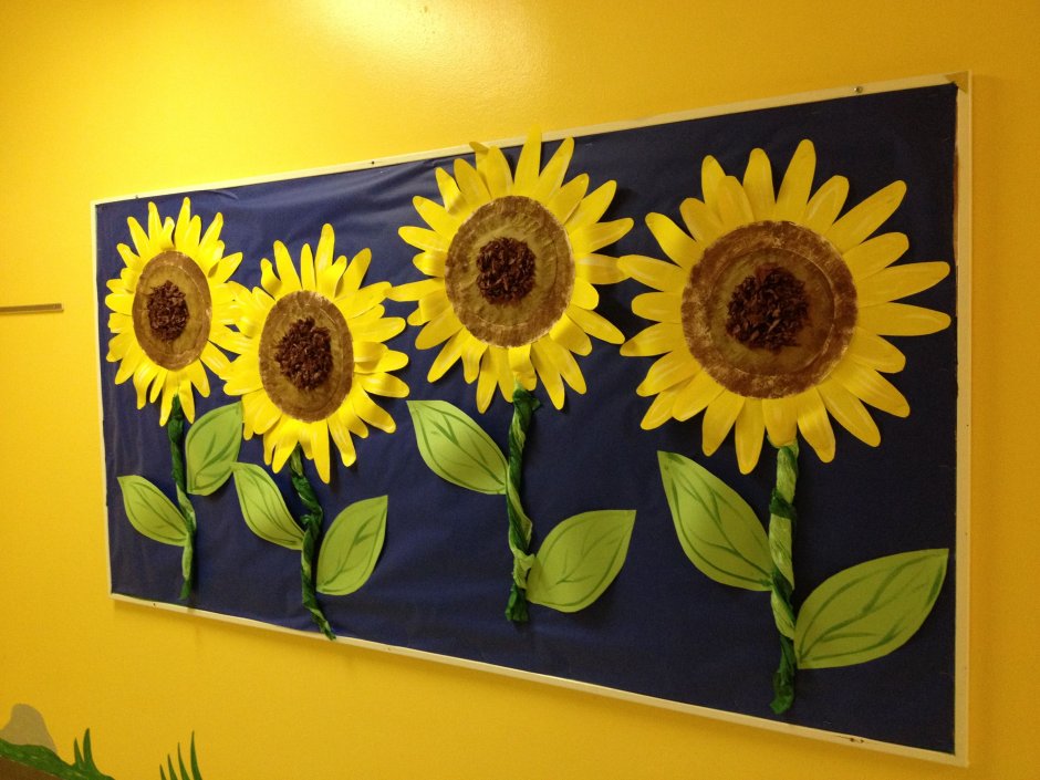 Экибана с подсолнухом