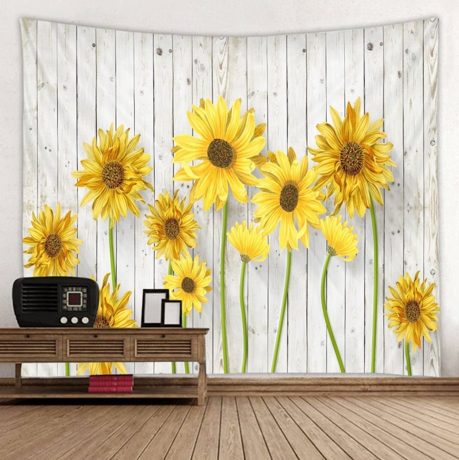 Подсолнухи в интерьере