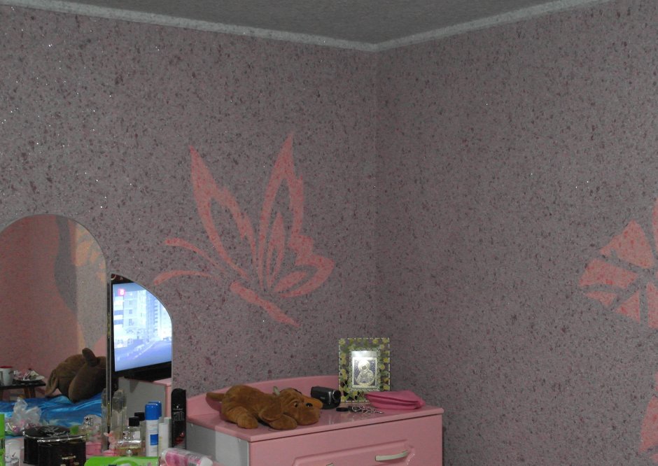 Жидкие обои для стен