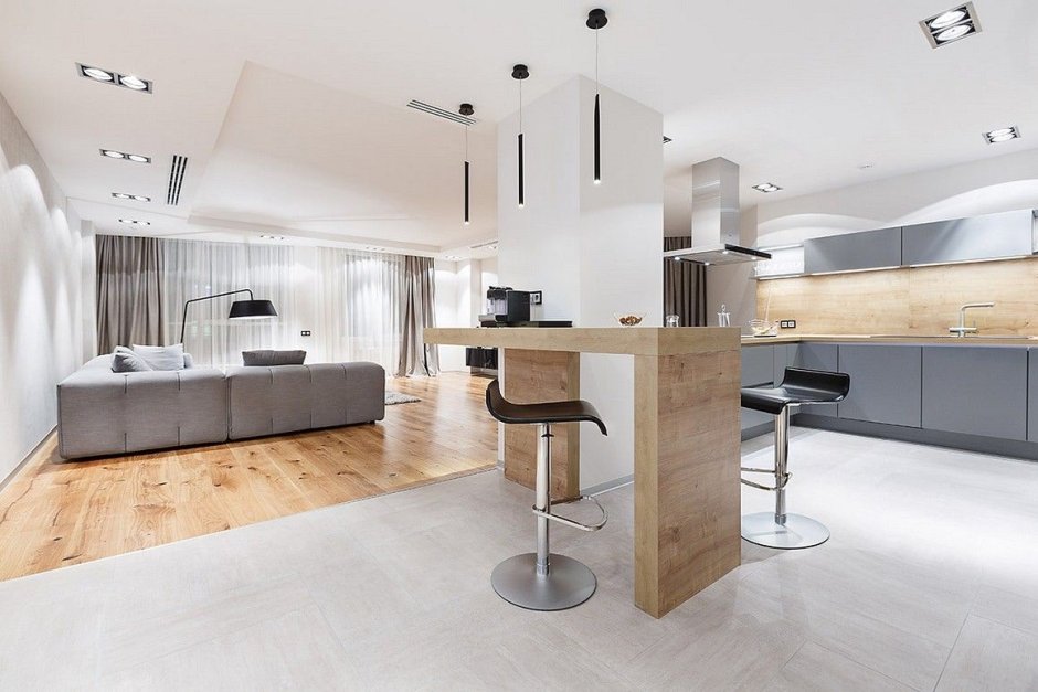 Барная стойка из кирпича