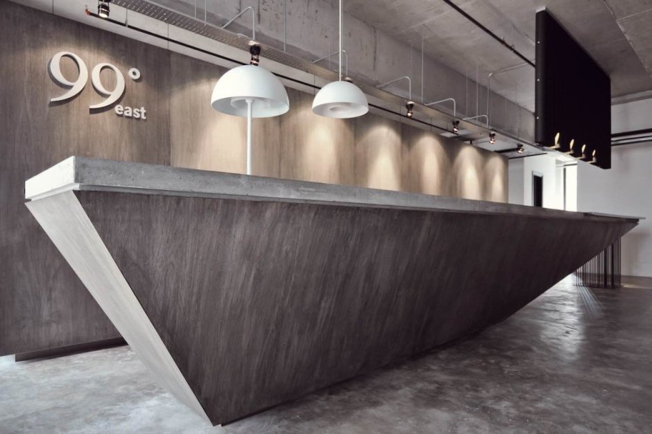 Барная стойка из искусственного камня