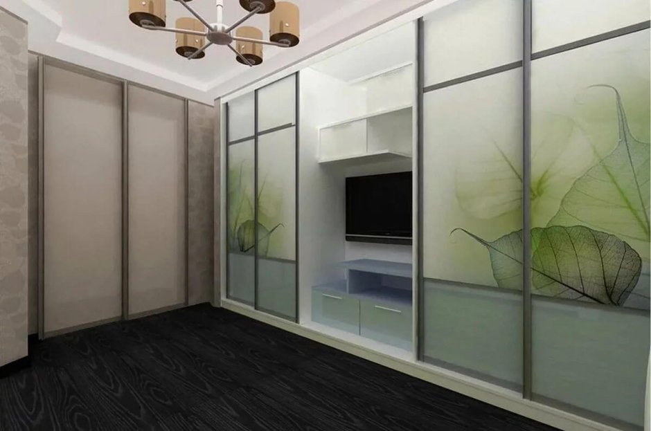 Шкаф купе в гостиной