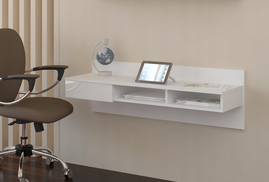 Стол навесной на стену