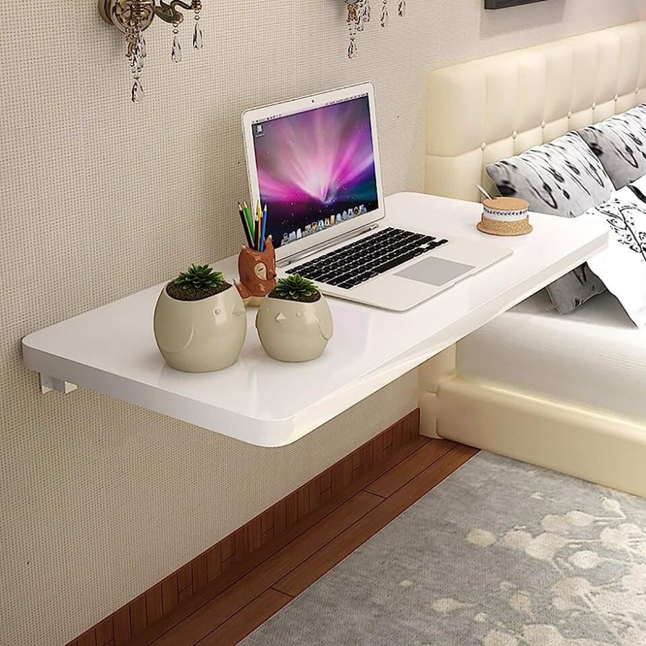 Подвесной письменный стол на стену