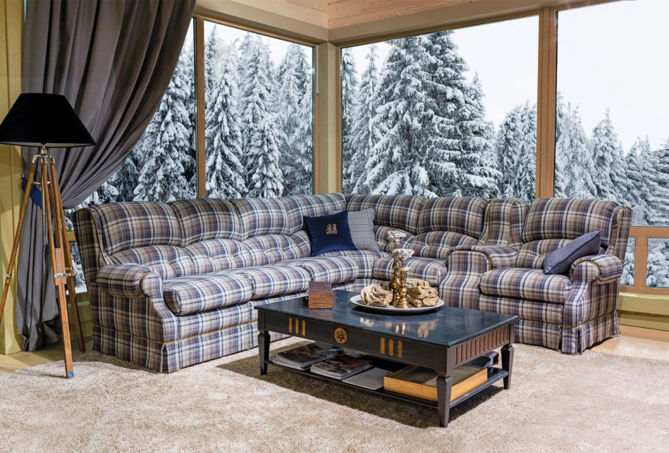 Диван в интерьере