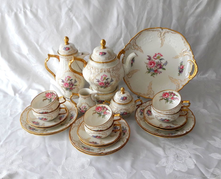 Чайный сервиз Гжель