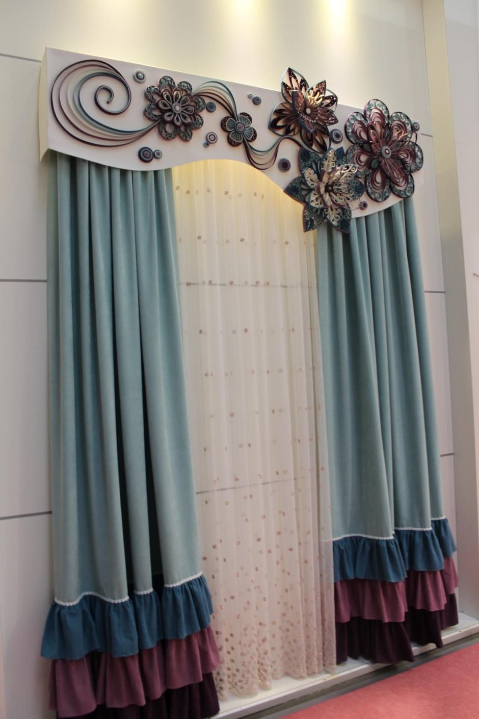 Оригинальные ламбрекены