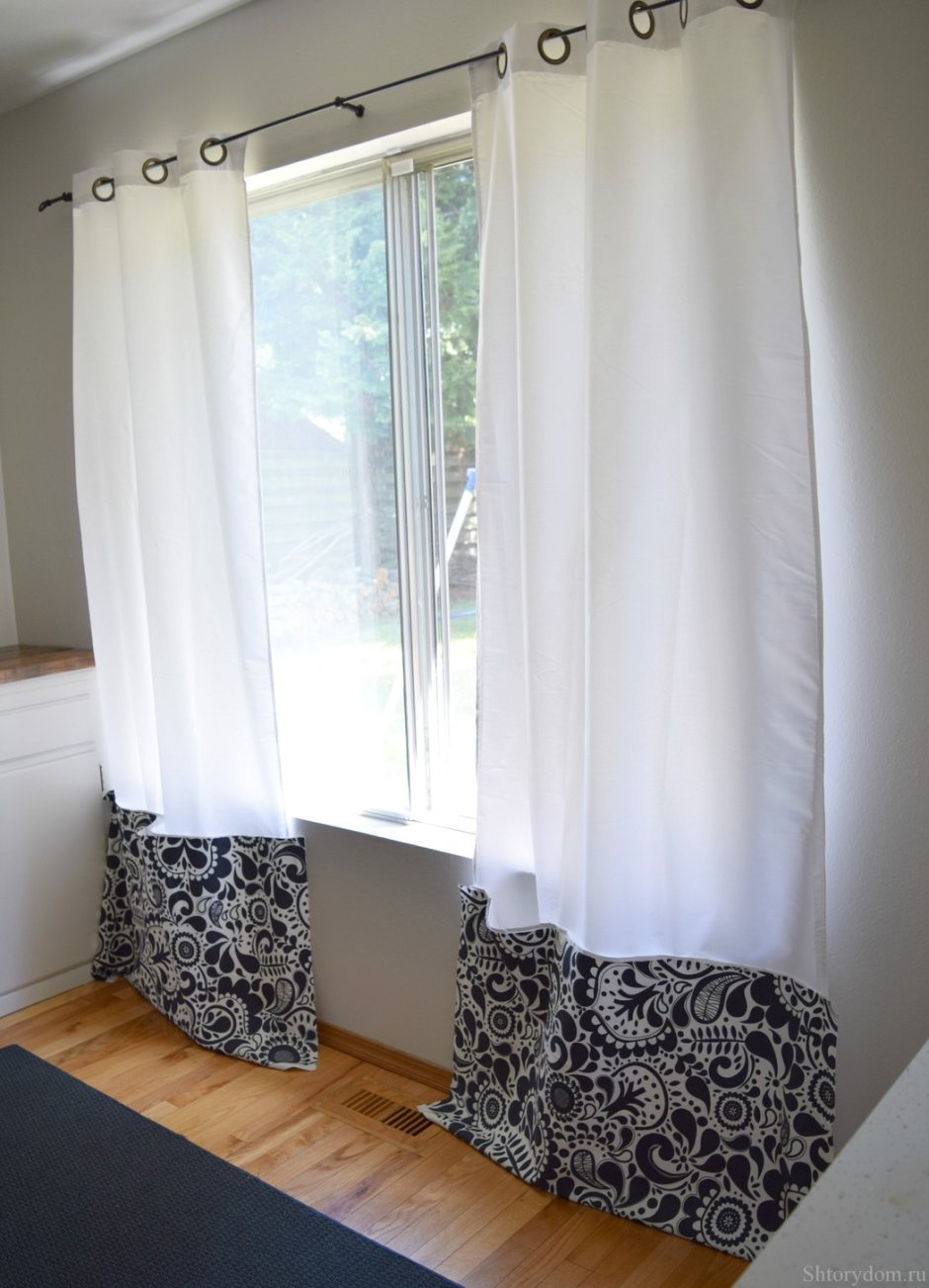 Шторы Дошитые снизу