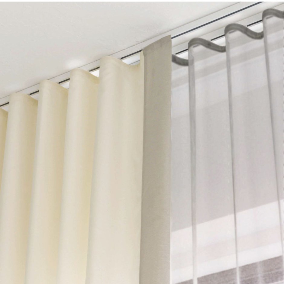 Невидимый карниз для штор