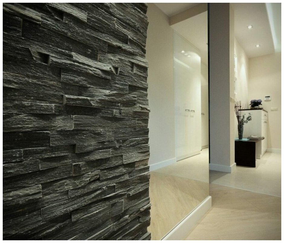 Сланец в интерьере