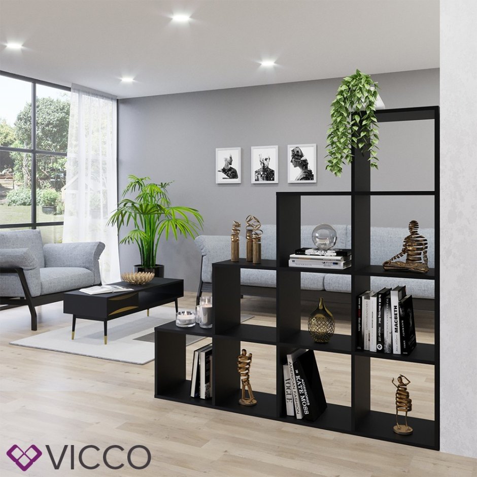 Разделительная стена в комнате