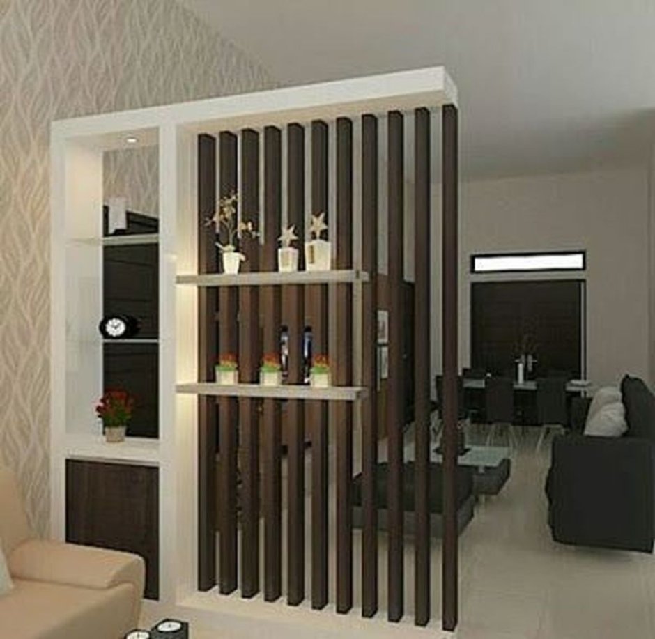 Открытый стеллаж перегородка