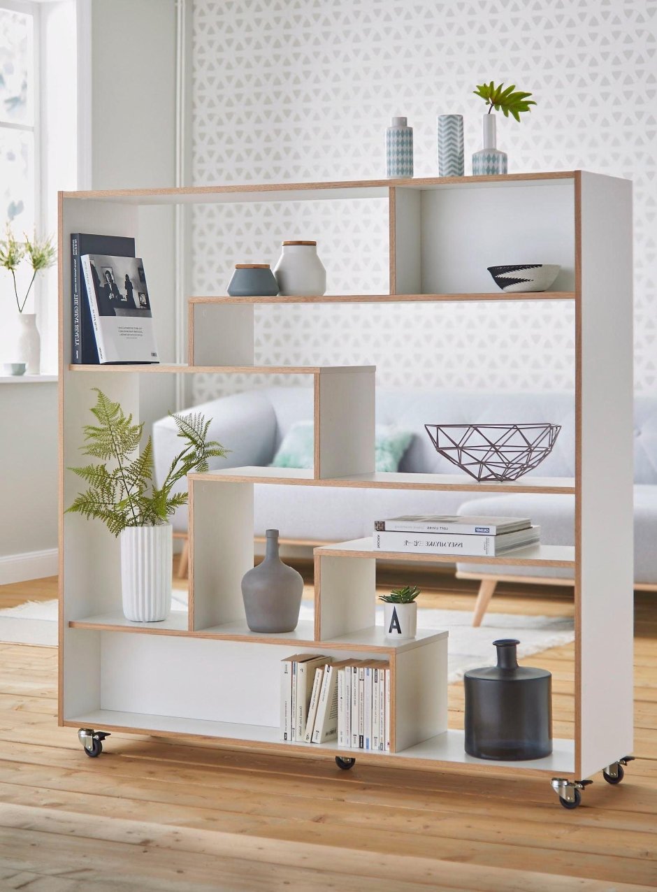 Стеллаж на мансарде