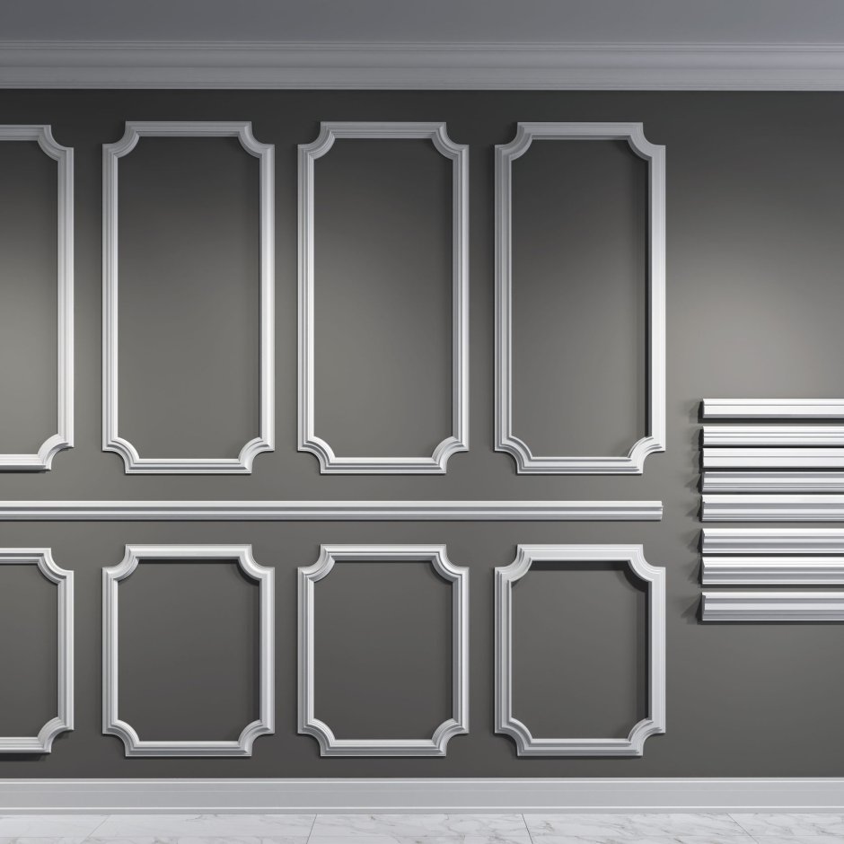 Лепнина на стенах