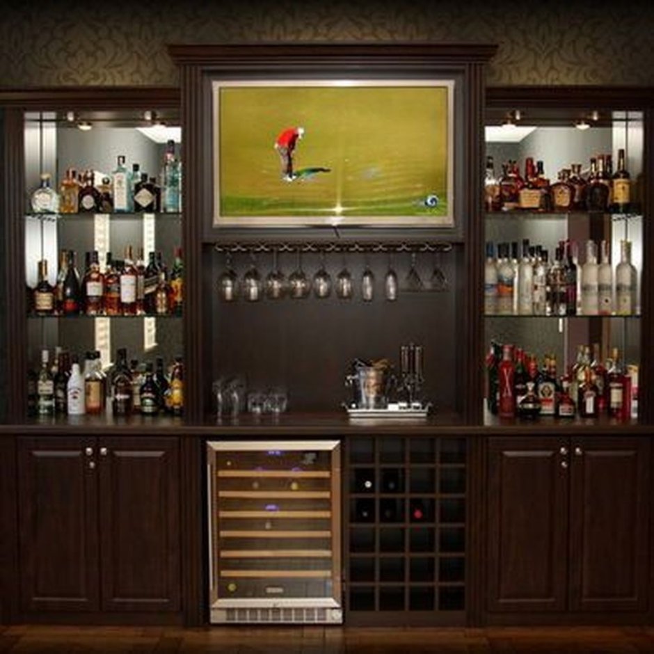 Барная стойка с винным шкафом