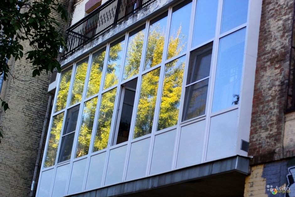 Лоджия снаружи