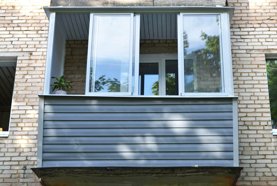 Алюминиевый балкон