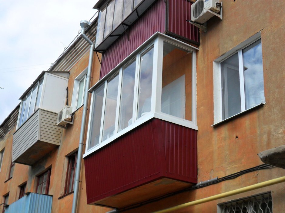 Балкон снаружи