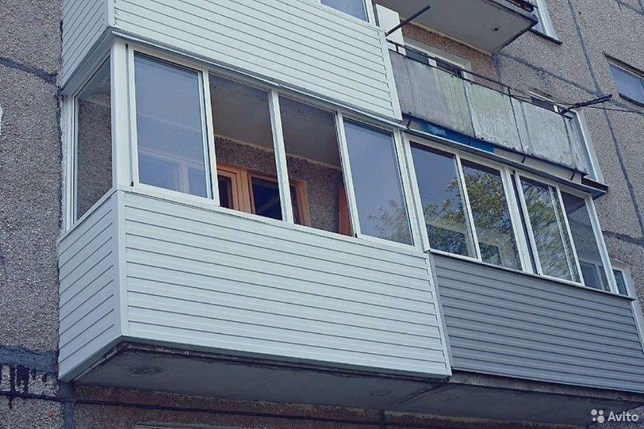 Балкон снаружи