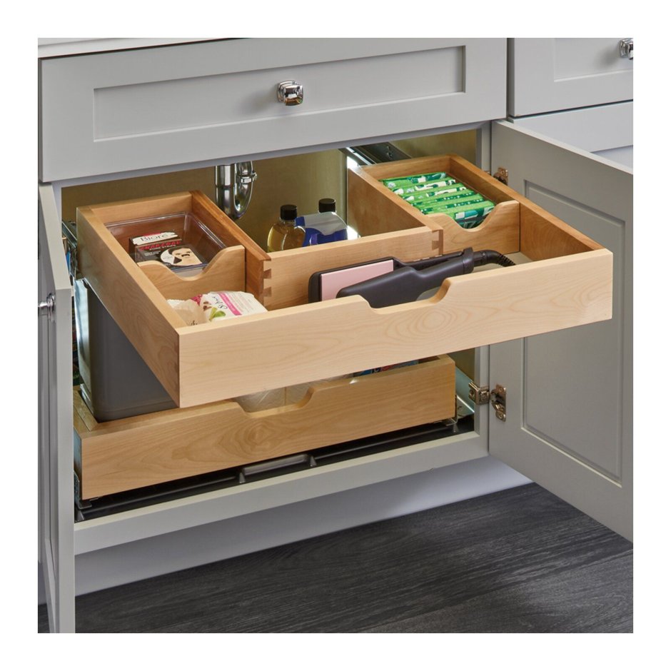 Кухонный гарнитур со шкафом для сковородок