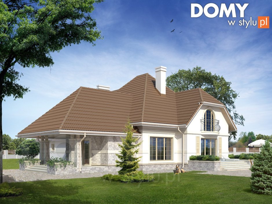 Красивые крыши шатровые