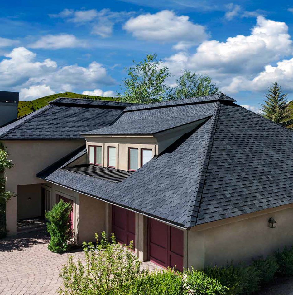 Вальмовая крыша черепица