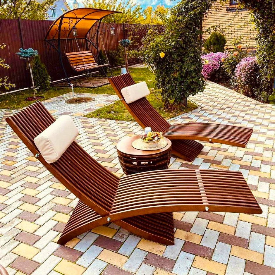 Шезлонг-раскладушка НТ веранда нт4010