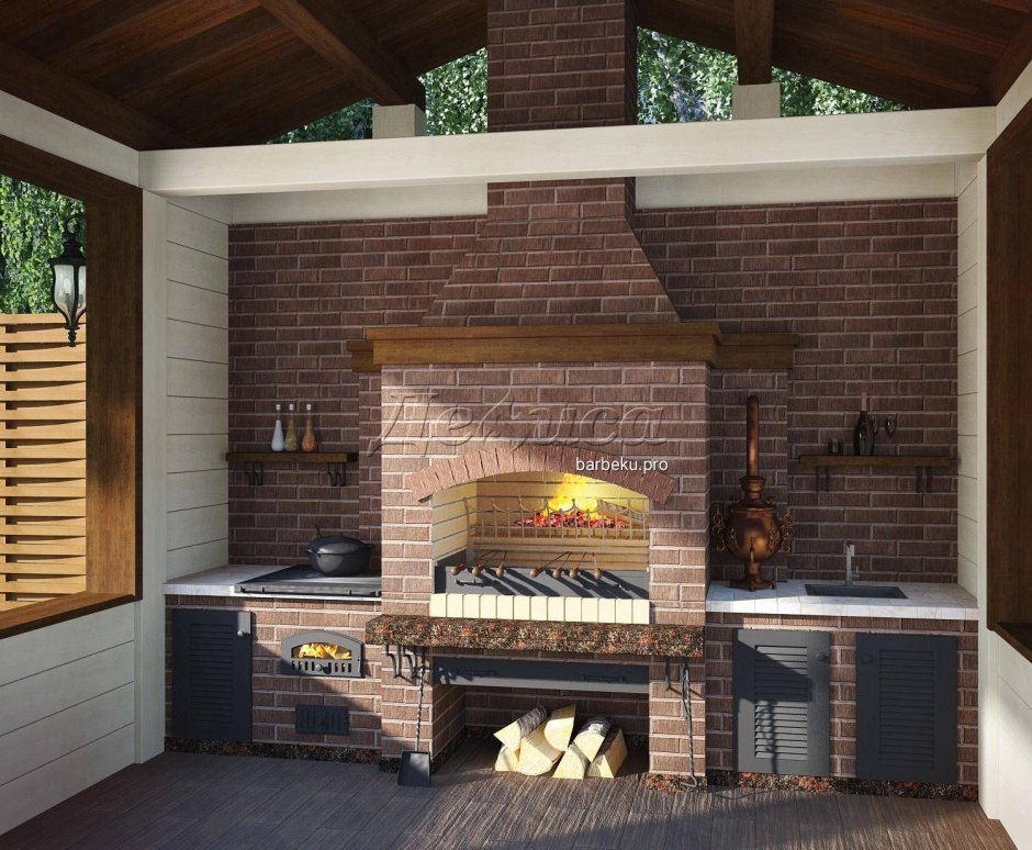 Комплекс барбекю big r-400