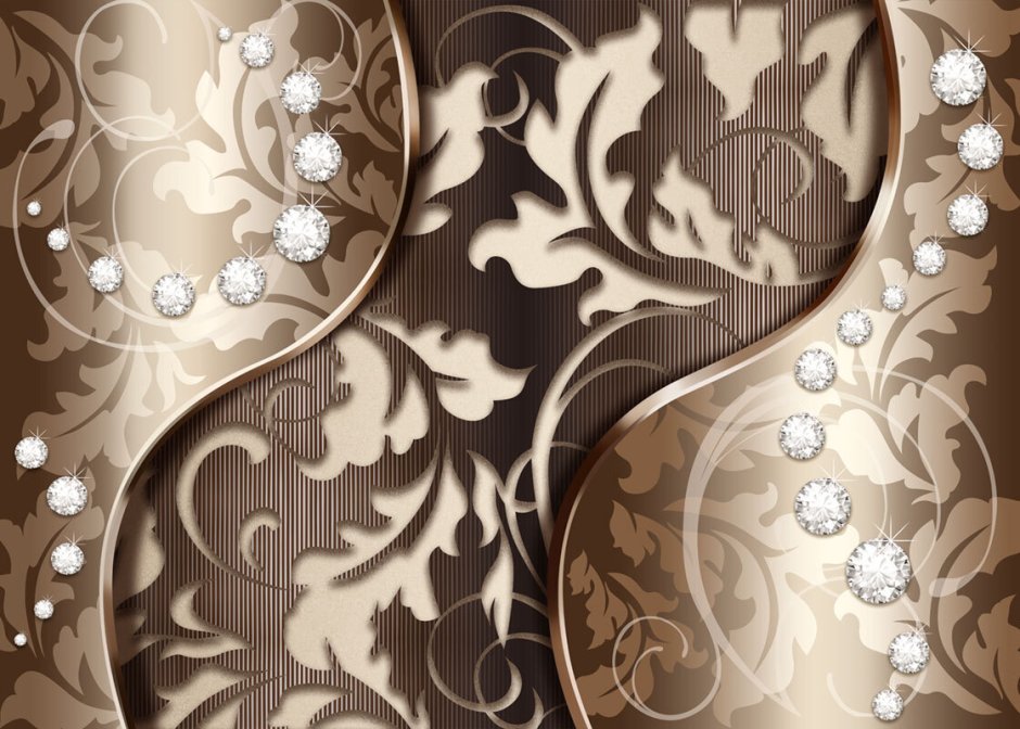 Абстракция в коричневом цвете