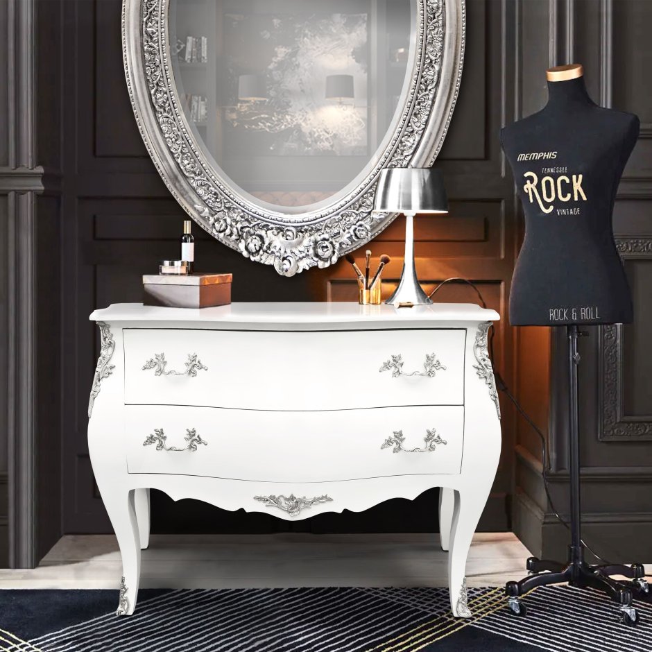 Людовик, белый комод