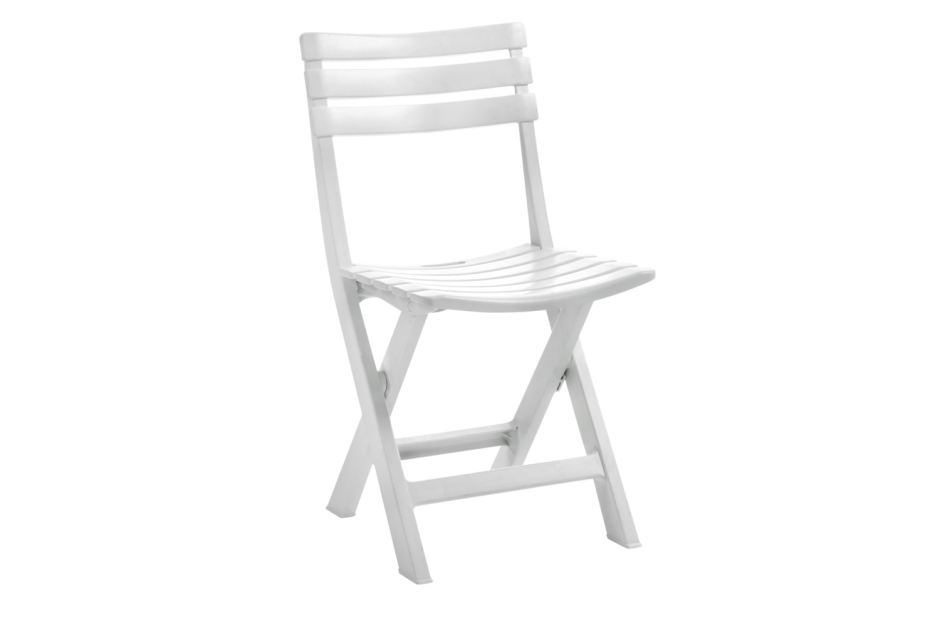 Стул складной (белый)