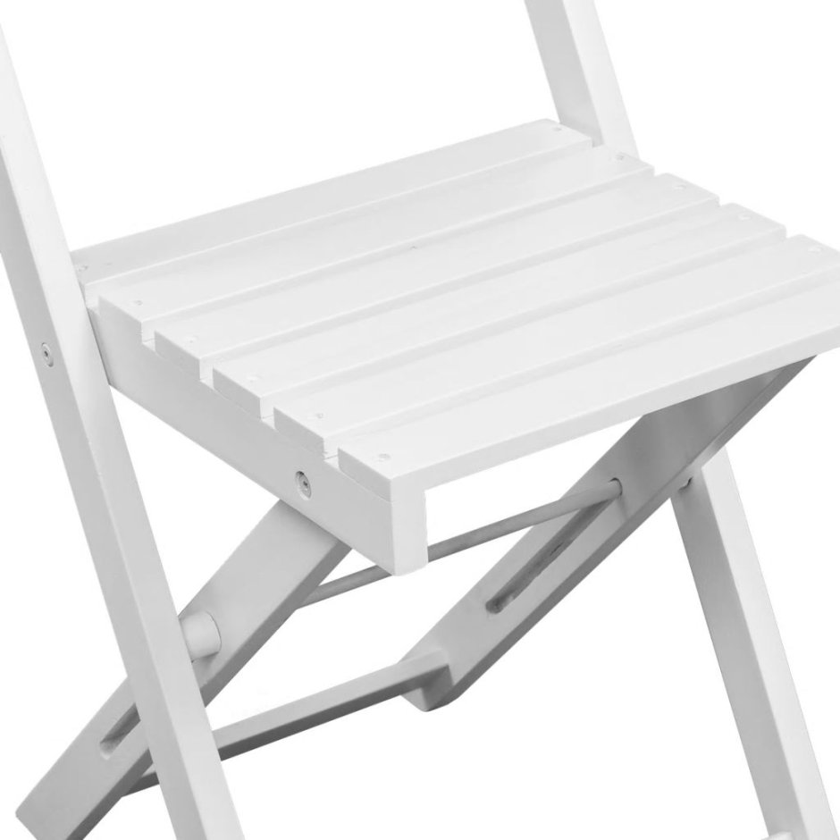 Стулья деревянные белые складные