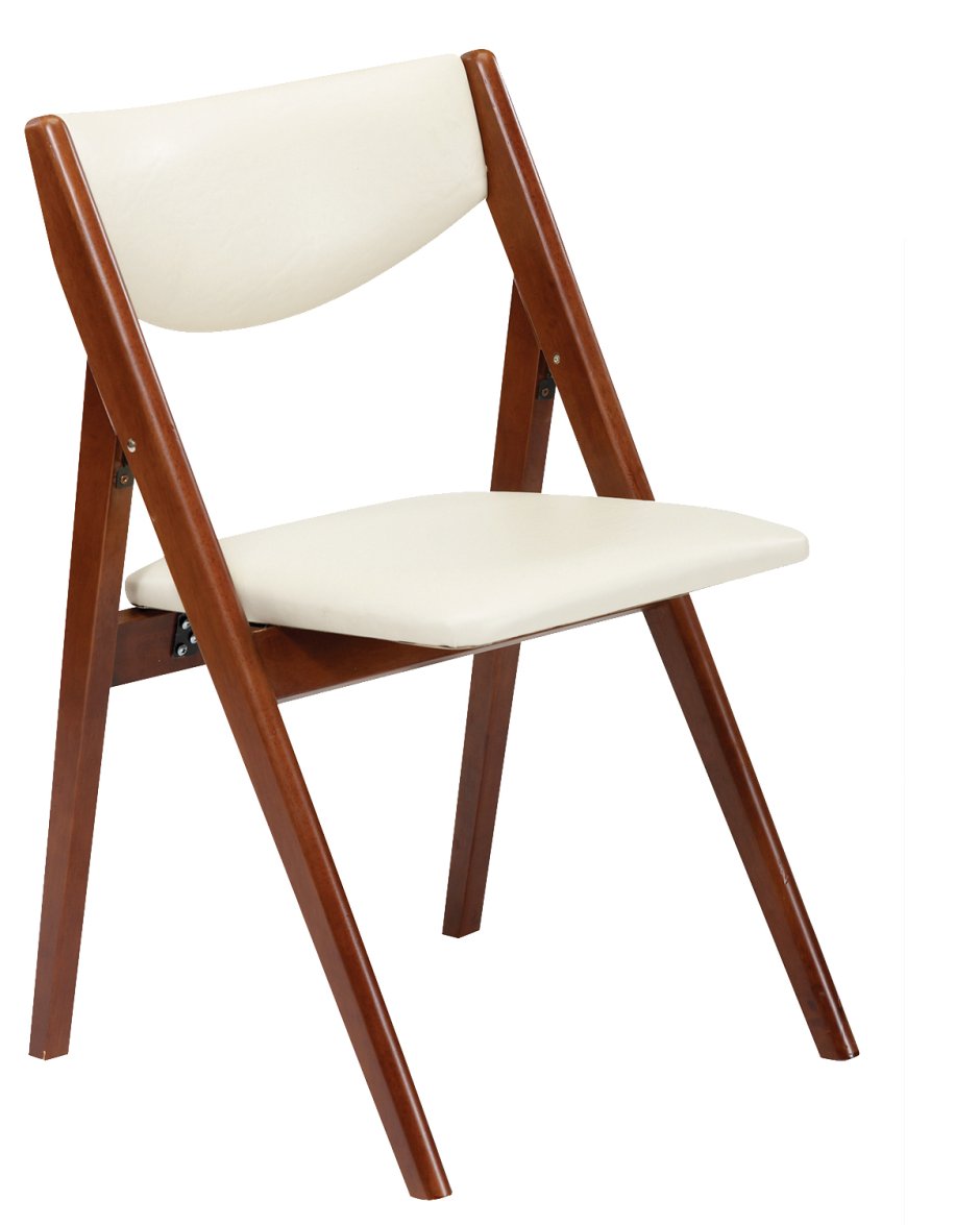 Детский стул складной белый