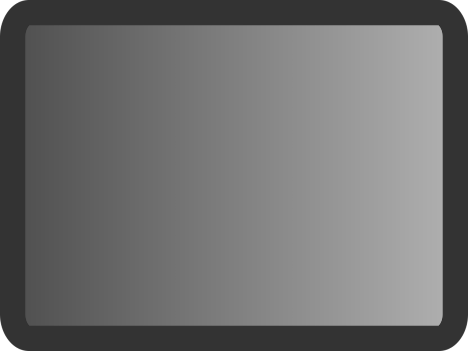 Серый закругленный прямоугольник