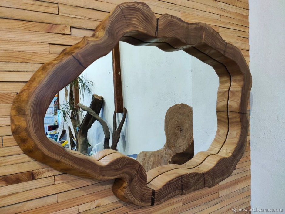 Зеркало слэб карагач