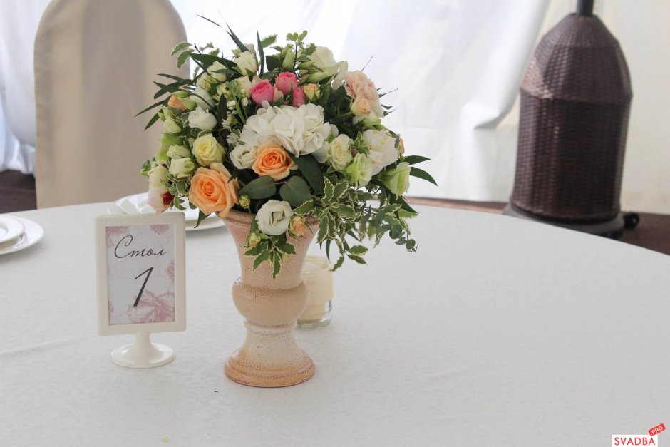 Цветочные композиции на стол