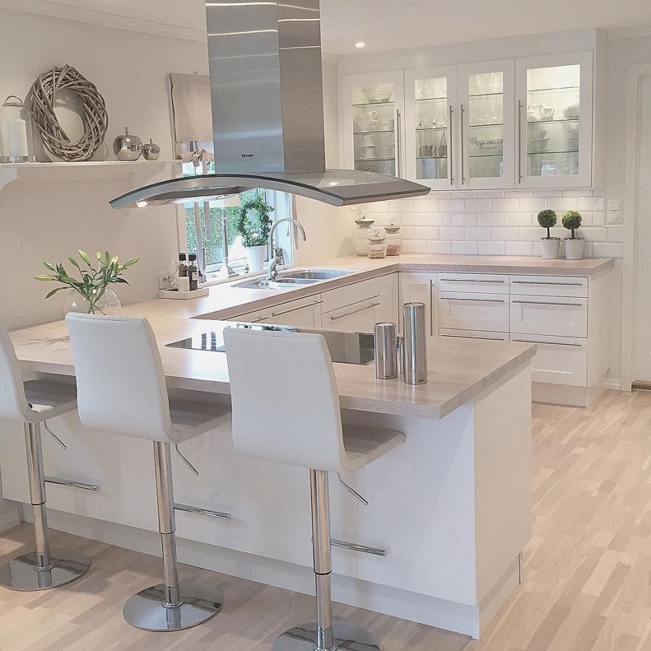 Желтая кухня в интерьере