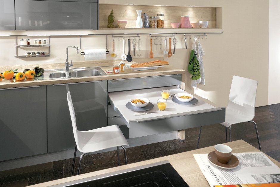 Выдвижной стол Kessebohmer TOPFLEX