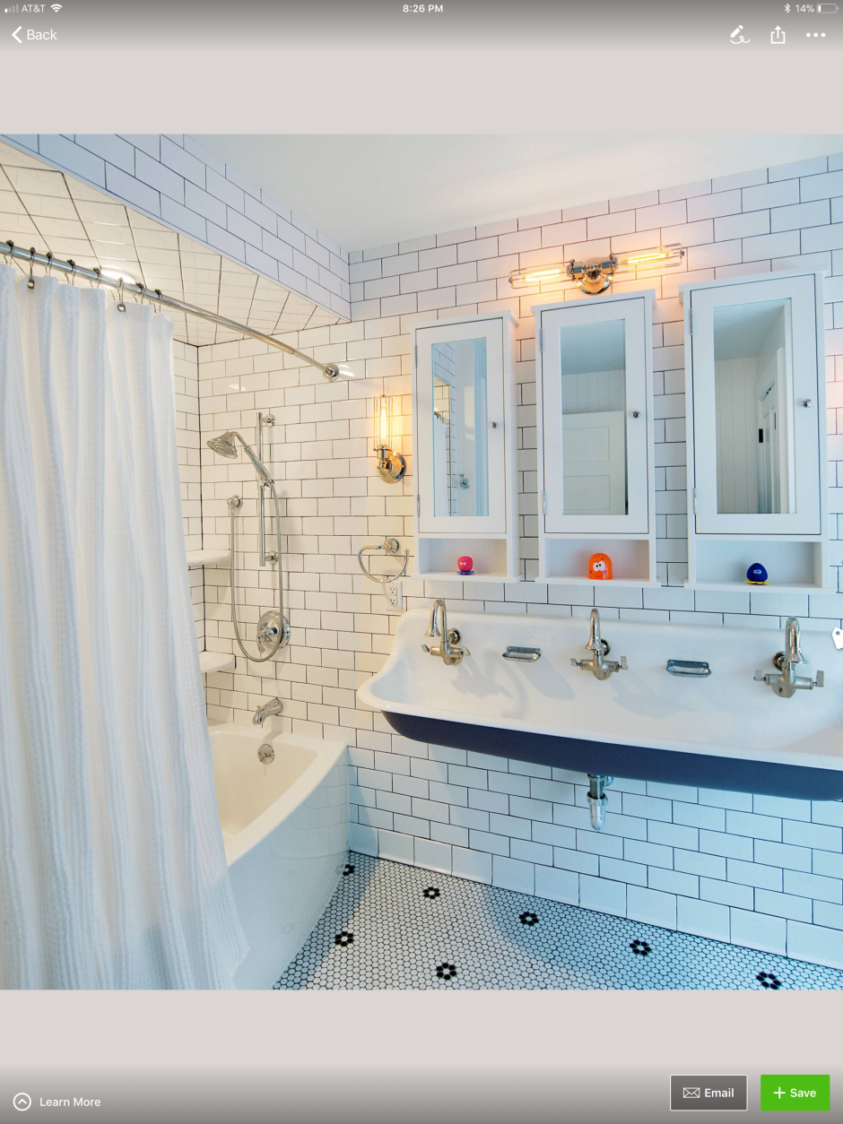 Плитка в ванной не до потолка