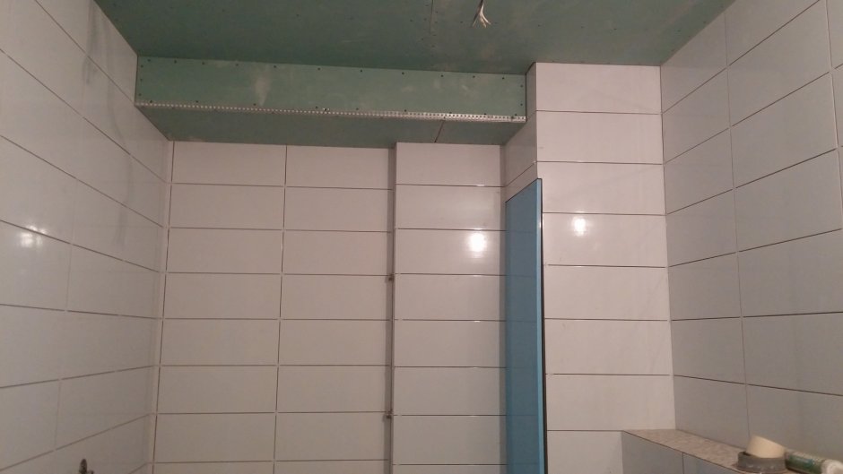 Отделка короба в ванной