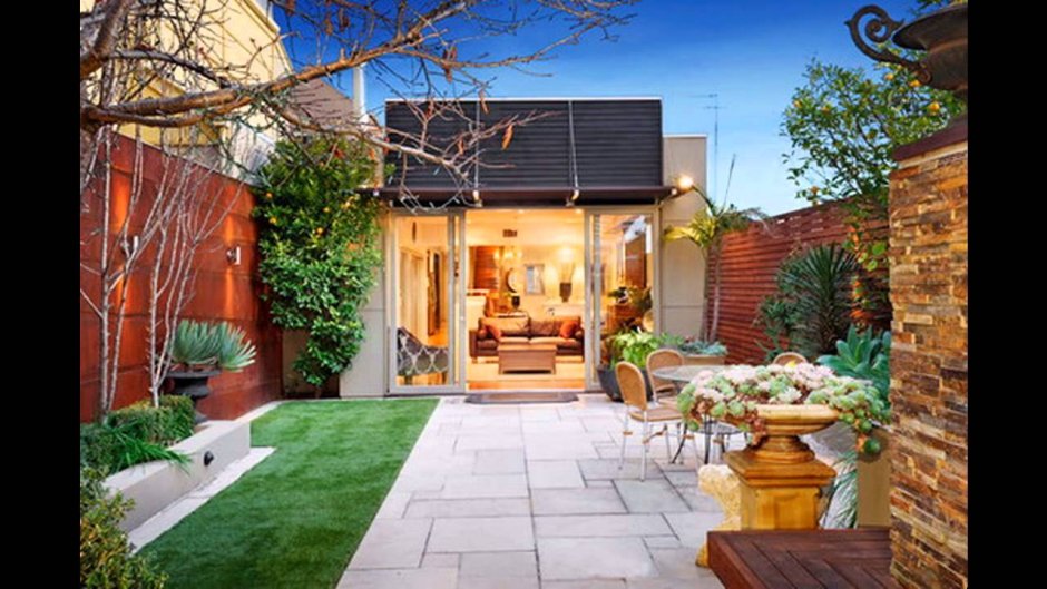 Красивый внутренний дворик