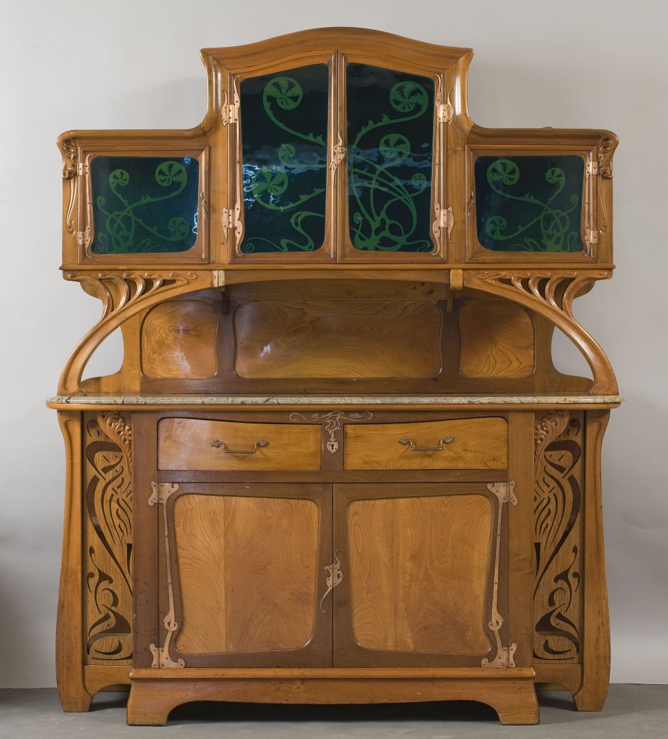 Антикварный старинный буфет стиль Модерн