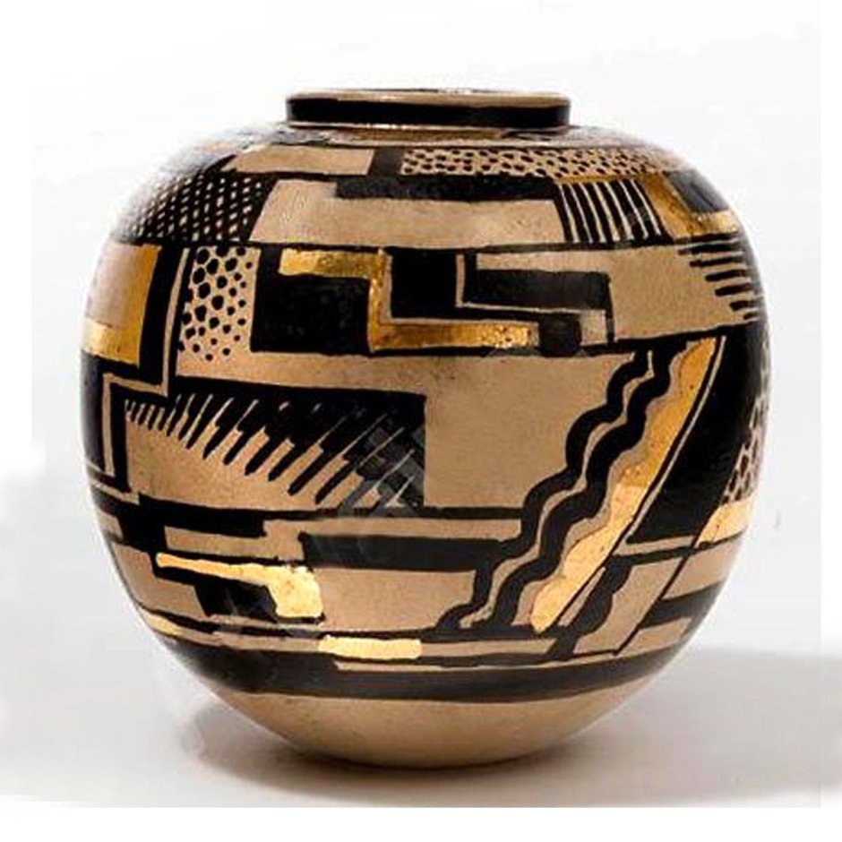 Вазы керамические стиль арт деко